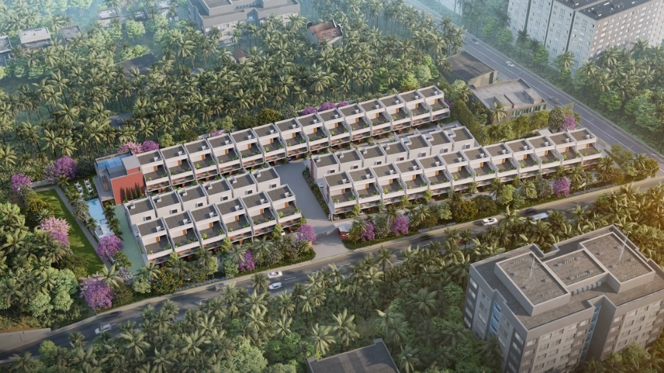 Eco Classic Villa - Top View - Day